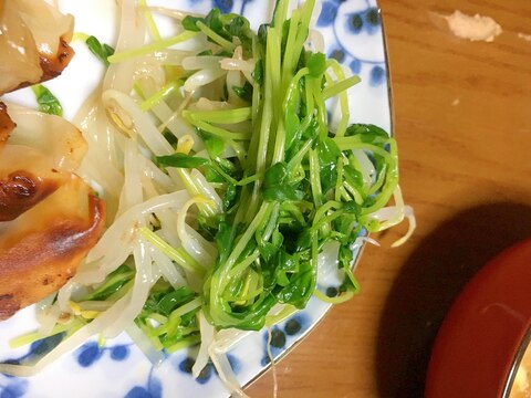 もやしと豆苗のナムル